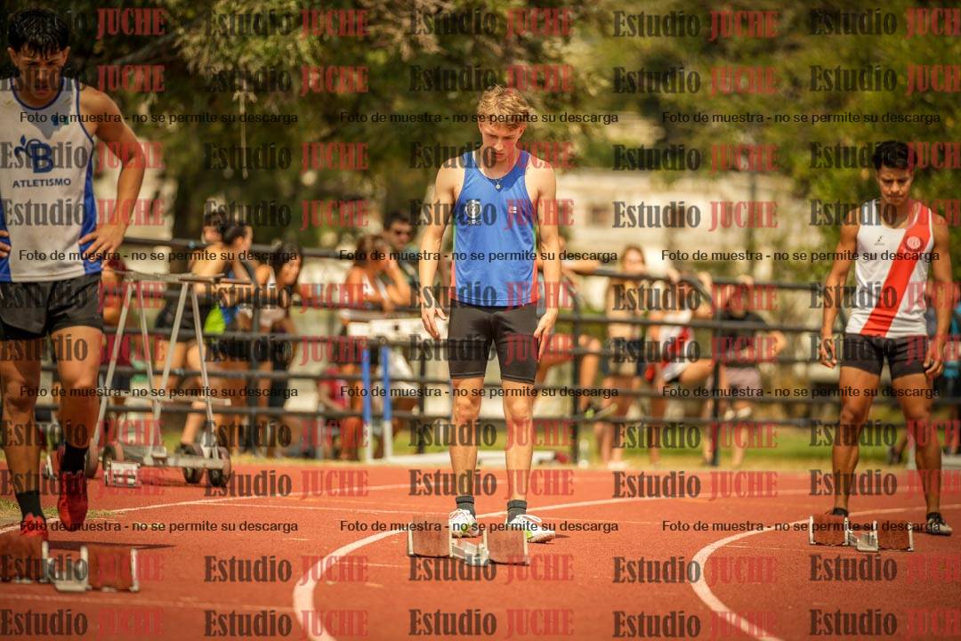 Fotos de los 200 m llanos de varones