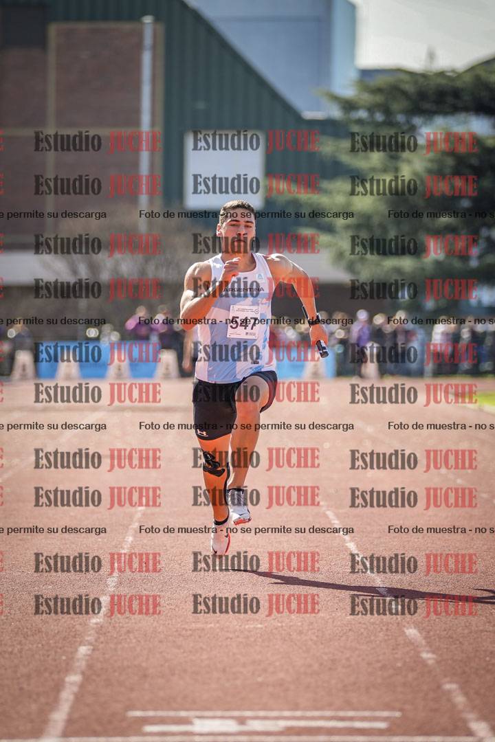 Fotos de la posta 4x100 m llanos de especial - (mujeres y varones - mayores y U20)