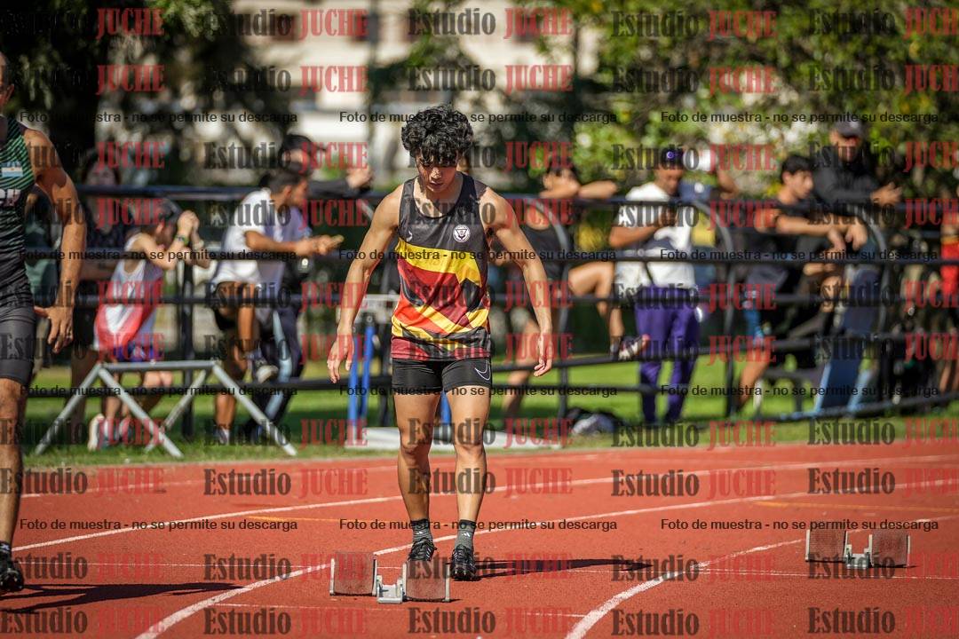 Fotos de los 200 m llanos de varones