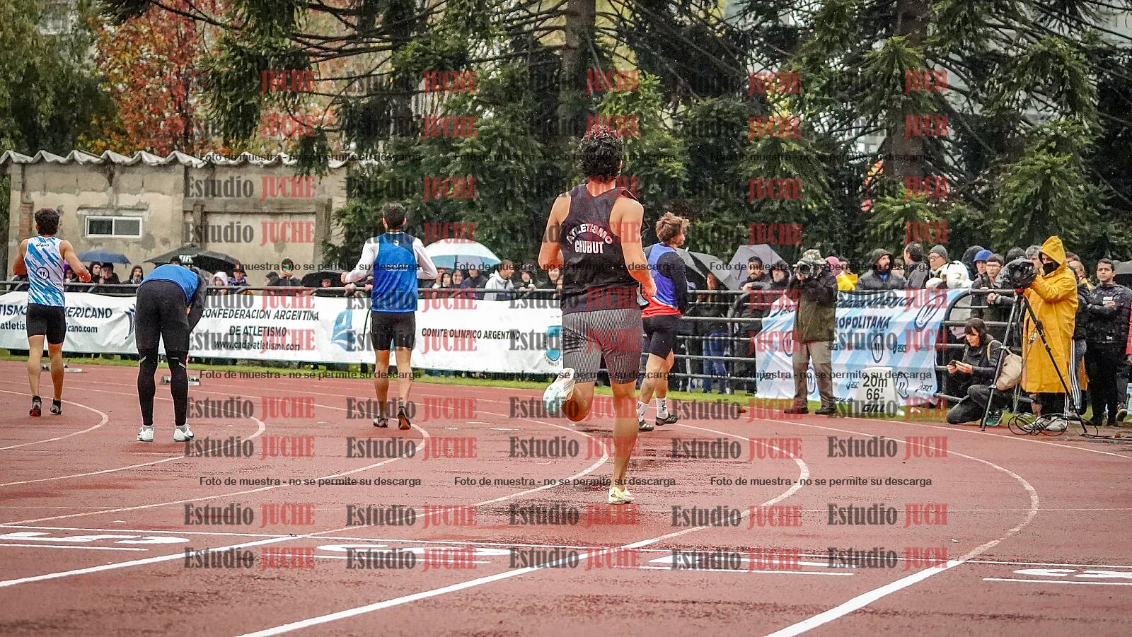 Fotos de los 400 m de varones