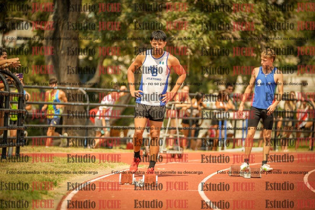 Fotos de los 200 m llanos de varones