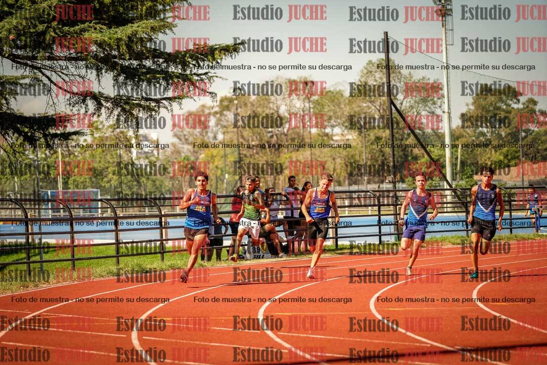 Fotos de los 200 m llanos de varones