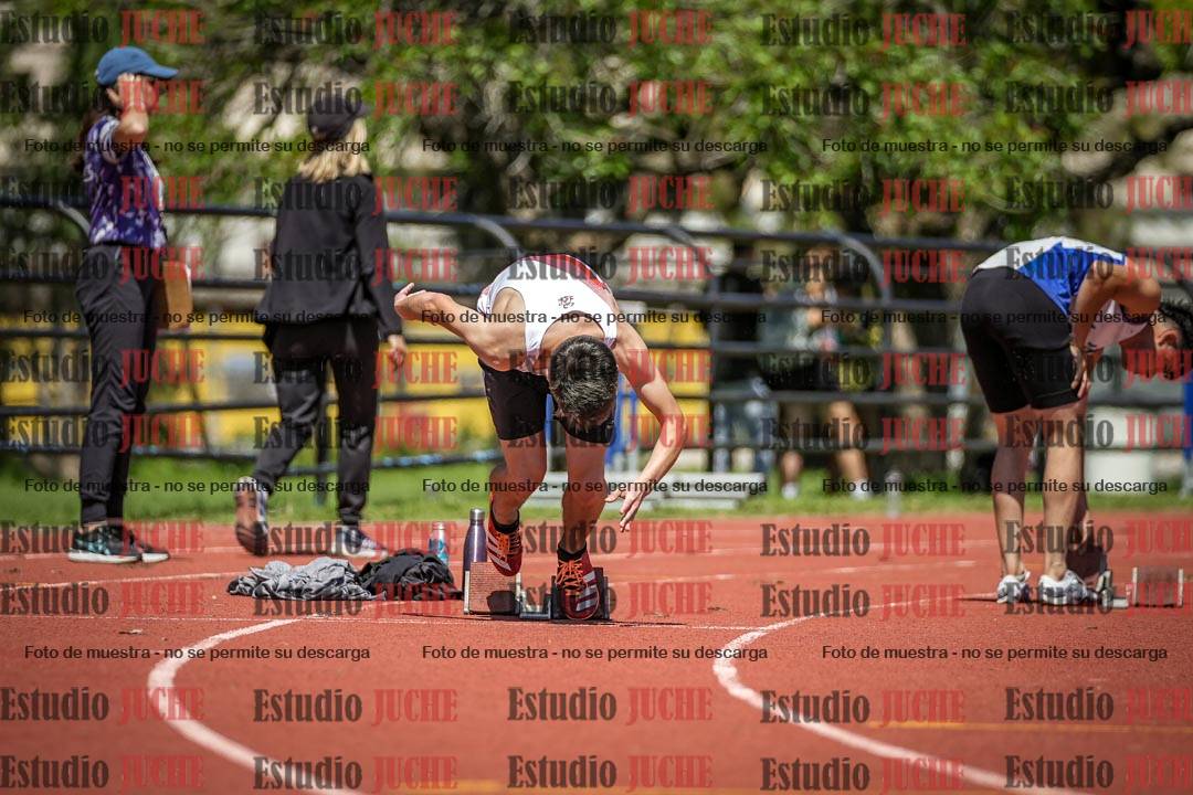 Fotos de los 200 m llanos de varones