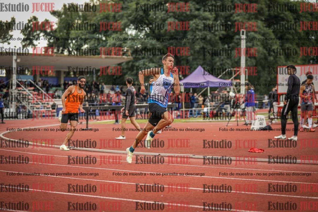Fotos de los 400 m llanos de varones