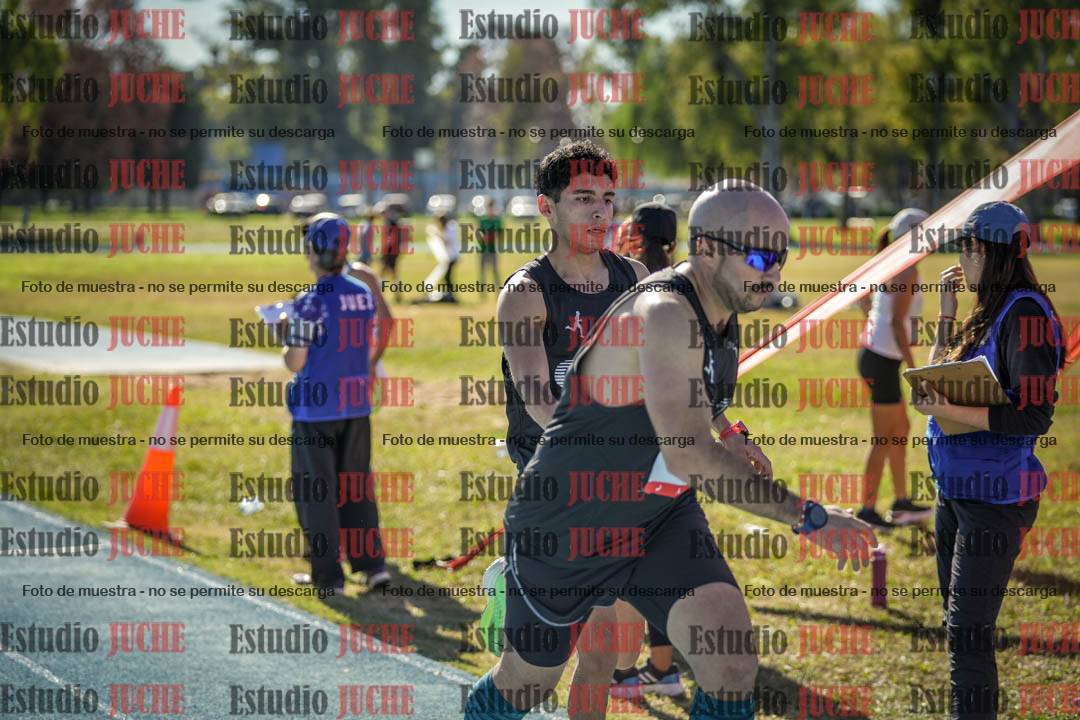 Fotos durante los relevos