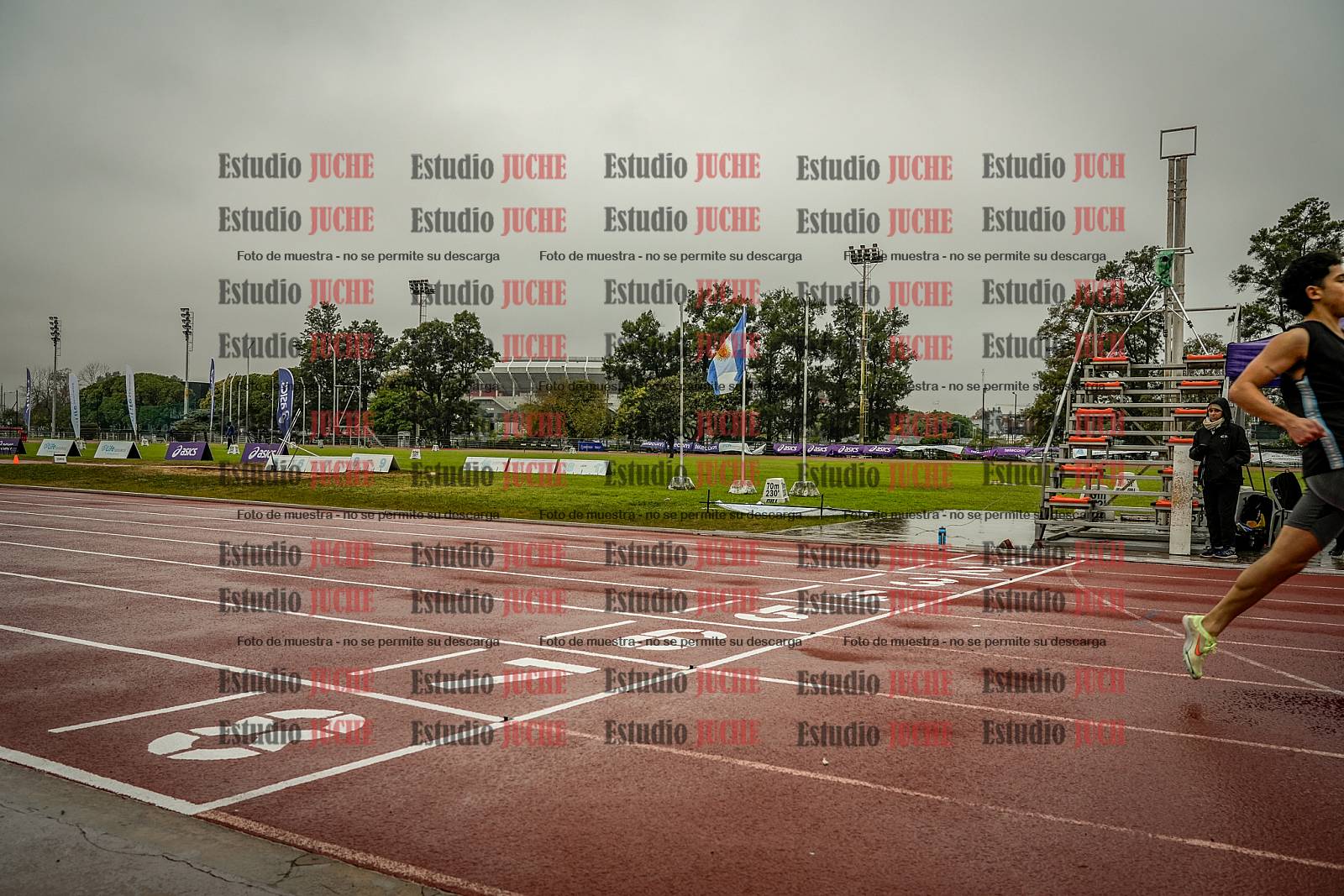 Fotos de los 400 m de varones