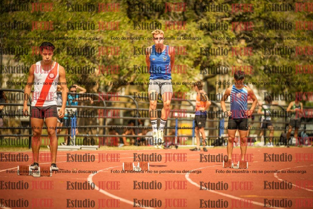 Fotos de los 200 m llanos de varones