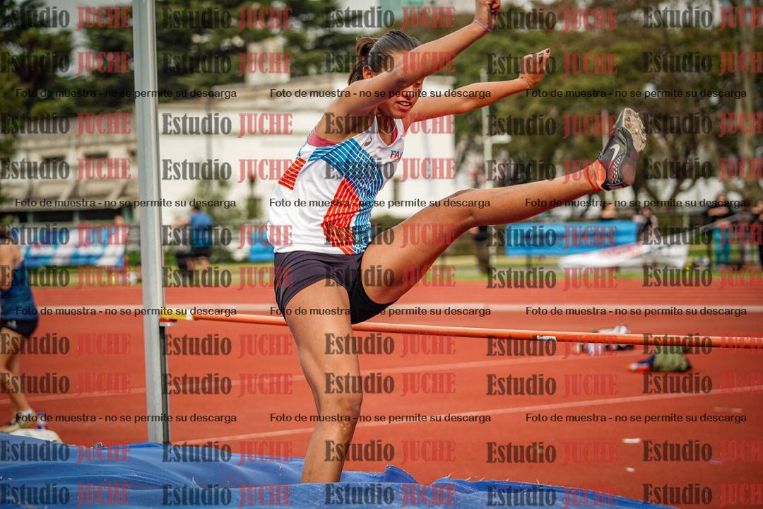 Fotos del salto en alto de mujeres - heptatlón 2