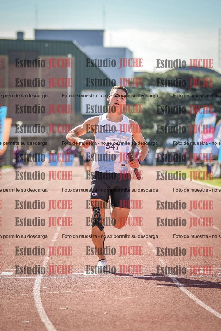 Fotos de la posta 4x100 m llanos de especial - (mujeres y varones - mayores y U20)
