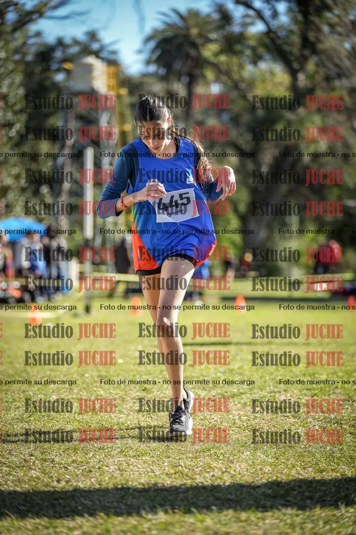 Fotos de la llegada del cross de 2000 m