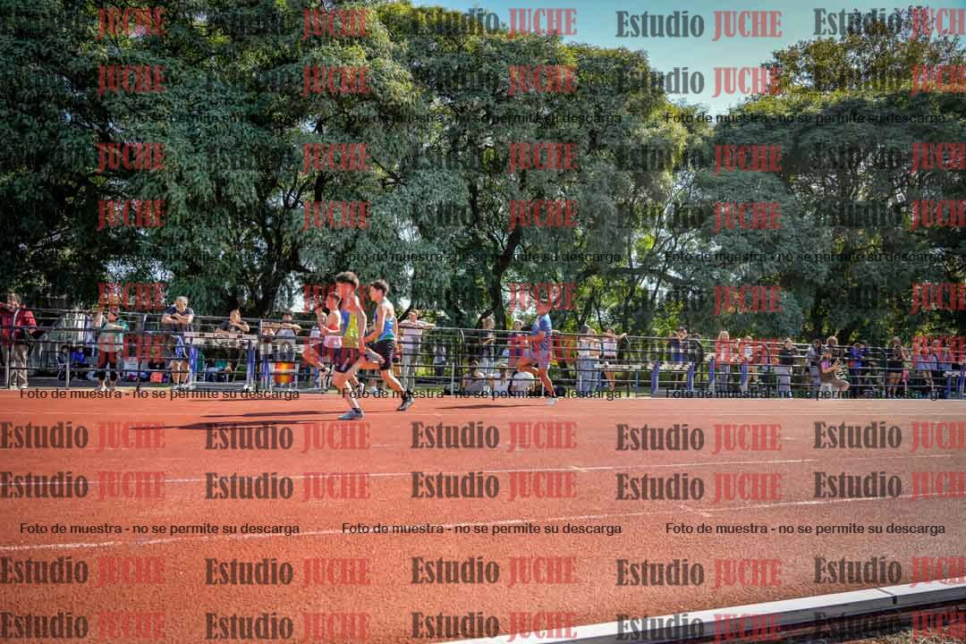 Fotos de los 100 m llanos de varones