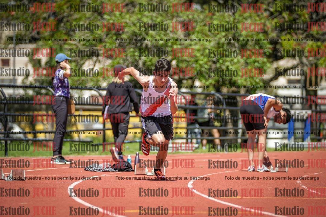 Fotos de los 200 m llanos de varones