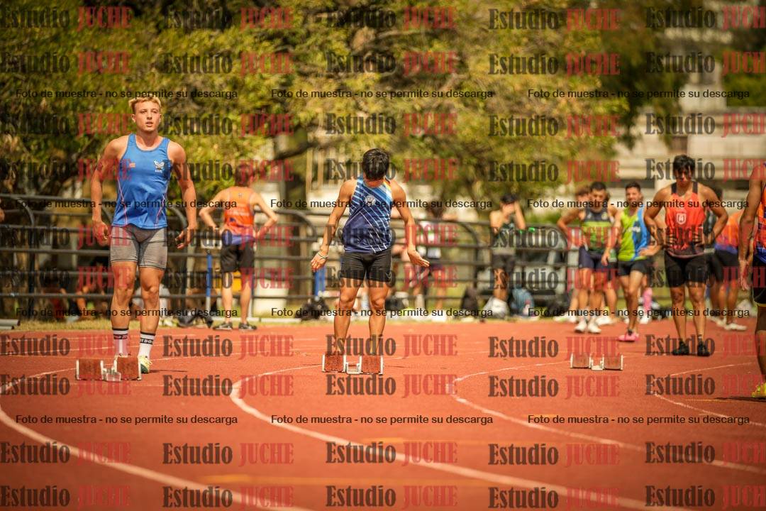 Fotos de los 200 m llanos de varones