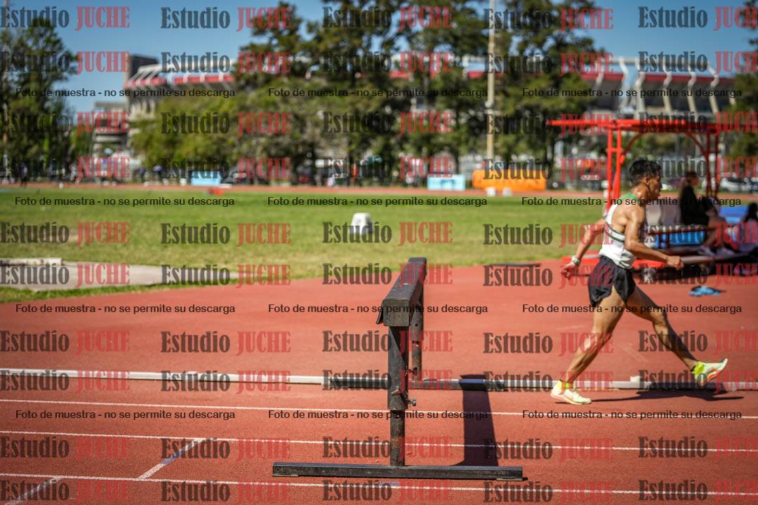 Fotos de los 3000 m con obstáculos de varones