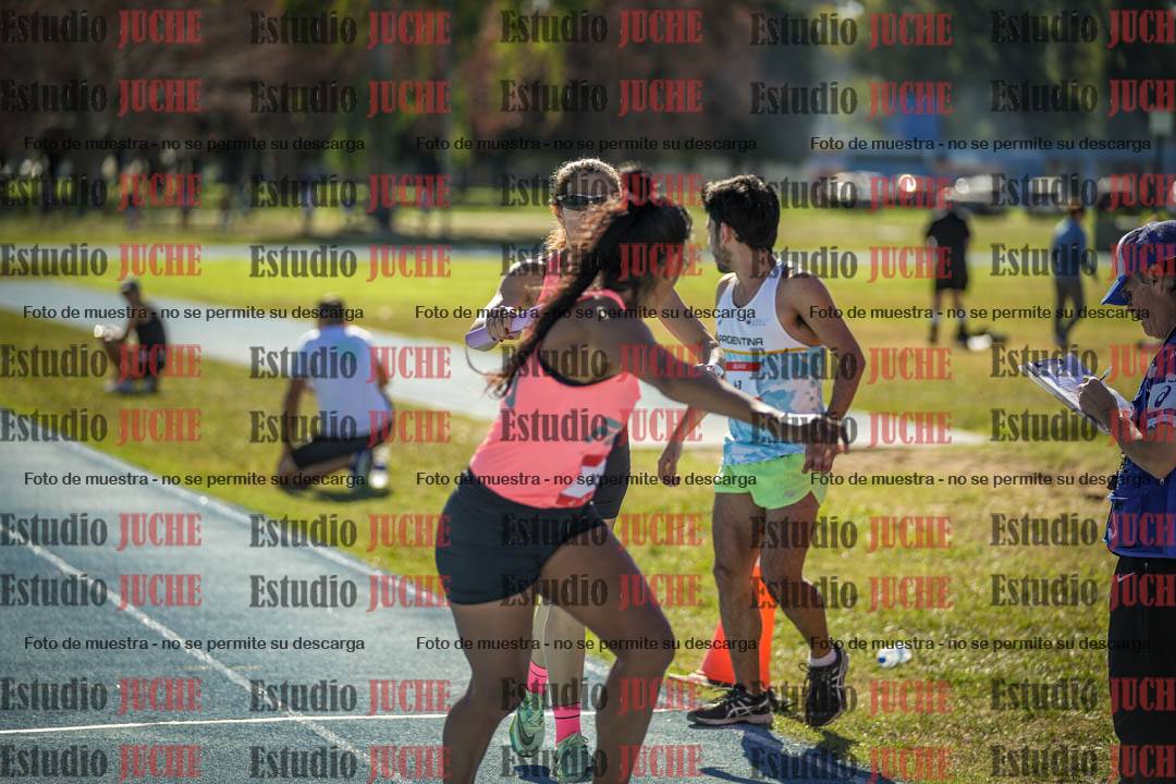 Fotos durante los relevos