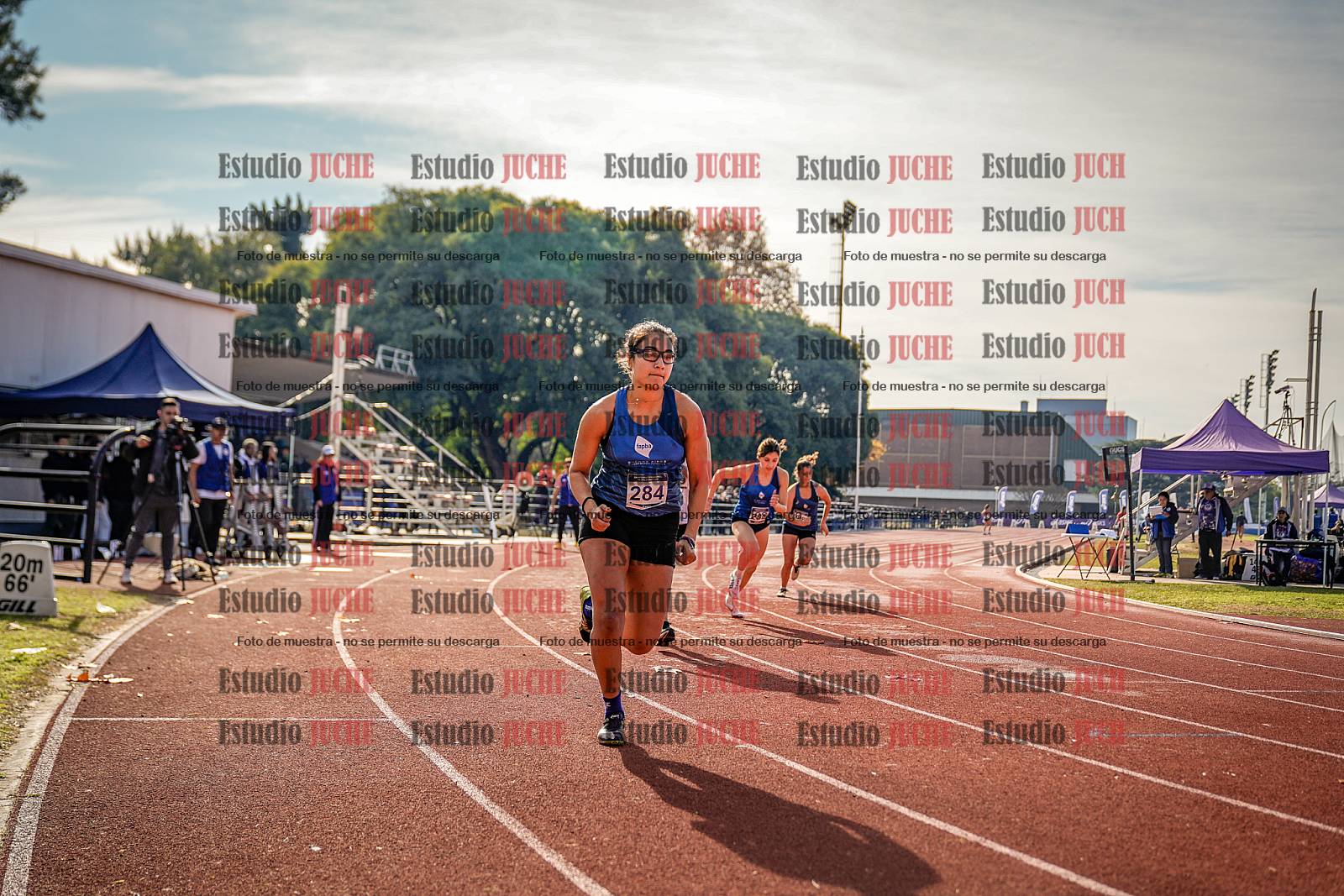 Fotos de los 800 m de mujeres - heptatlón 7