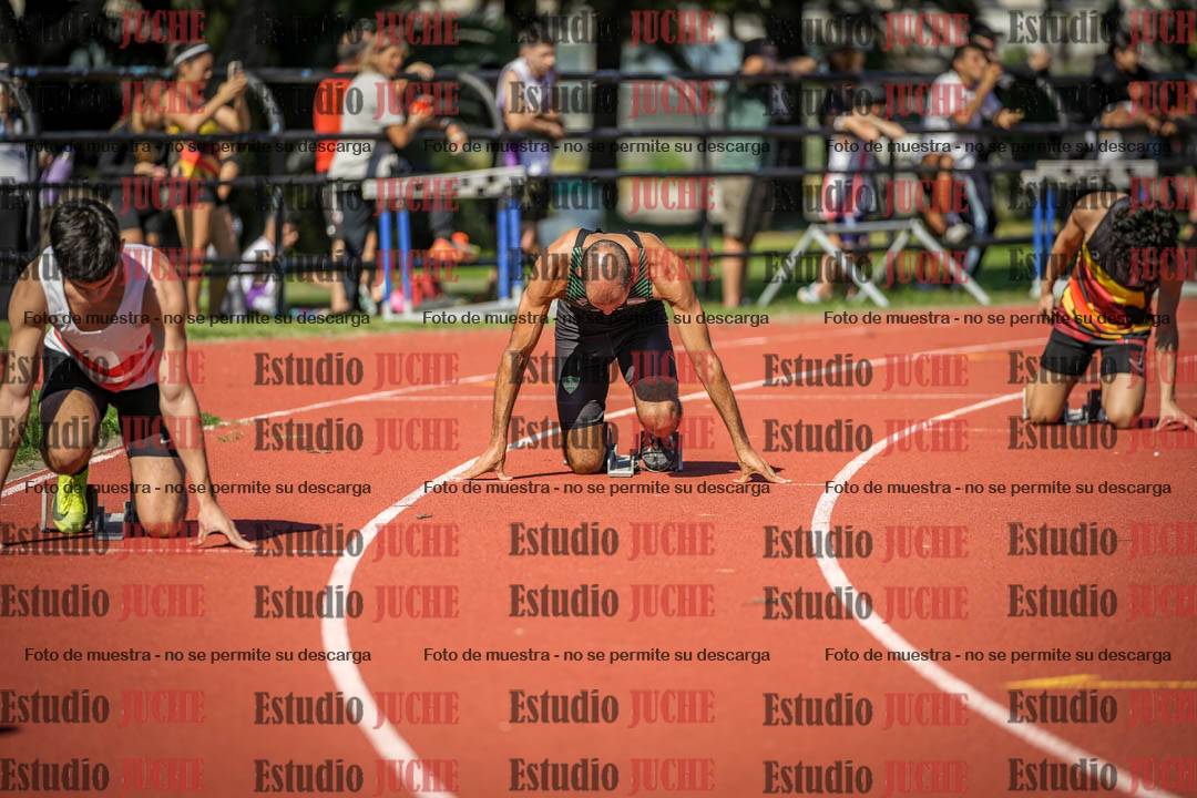 Fotos de los 200 m llanos de varones