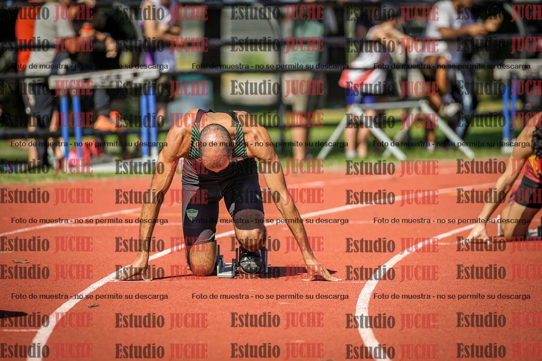 Fotos de los 200 m llanos de varones