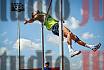 Fotos del salto en alto de varones
