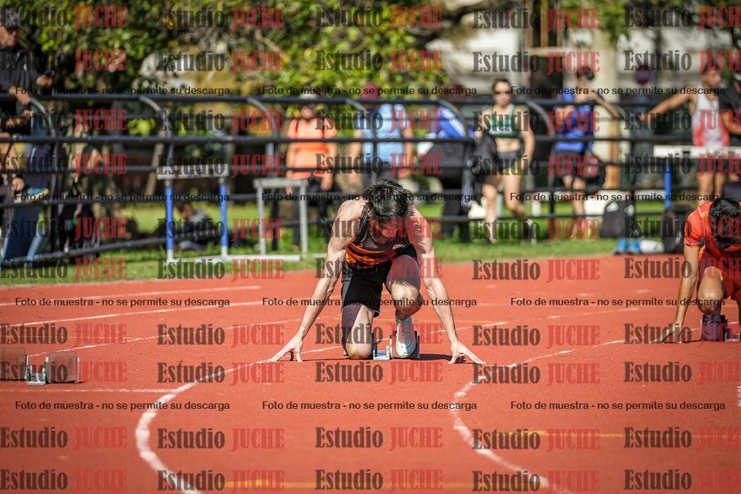 Fotos de los 200 m llanos de varones