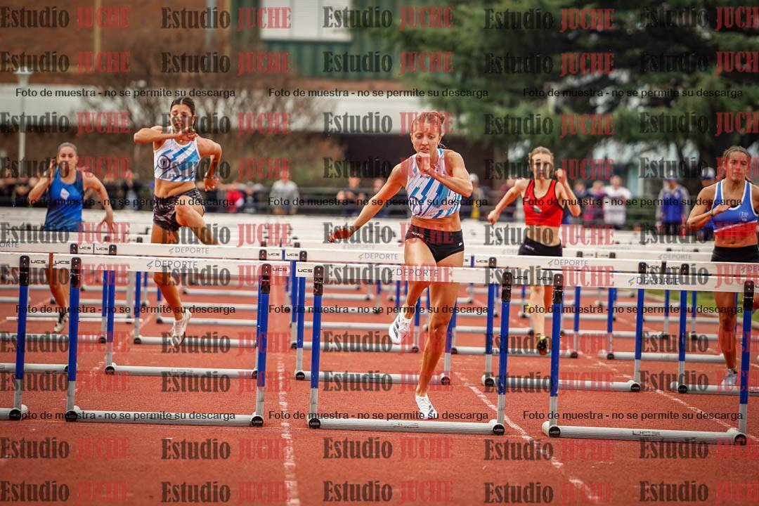 Fotos de los 100 m con vallas de mujeres - FINAL