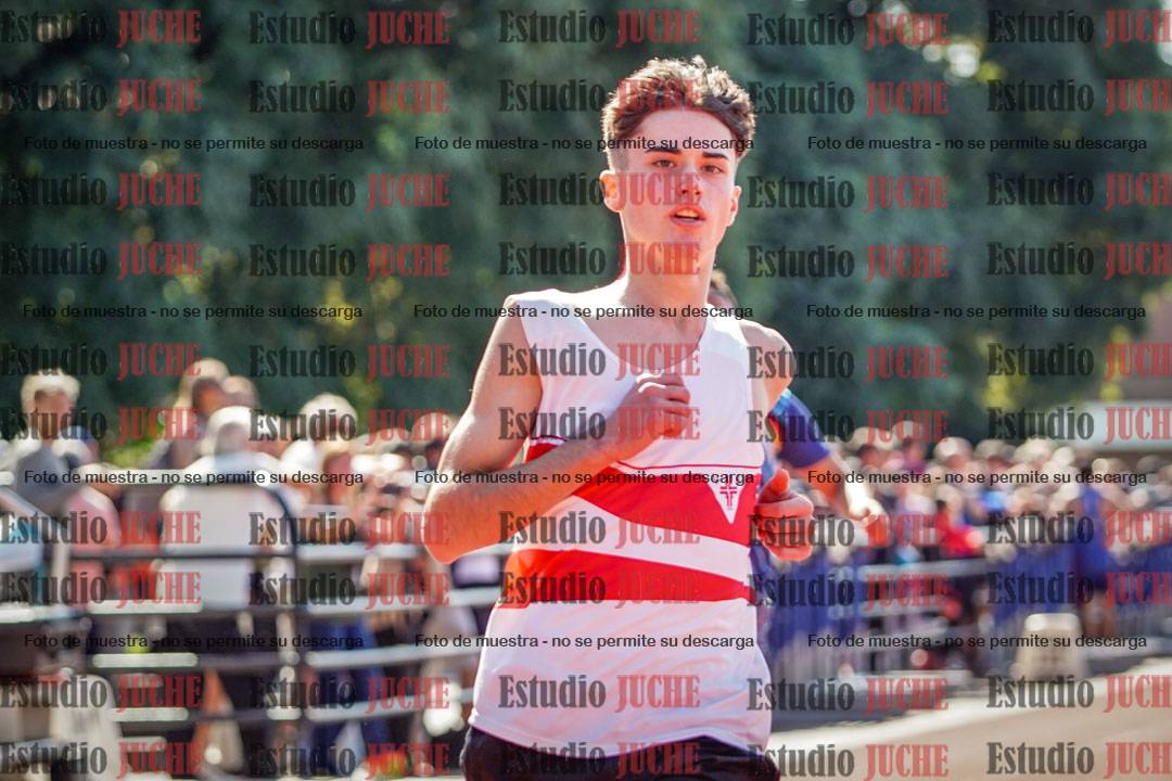 Fotos de los 100 m llanos de varones