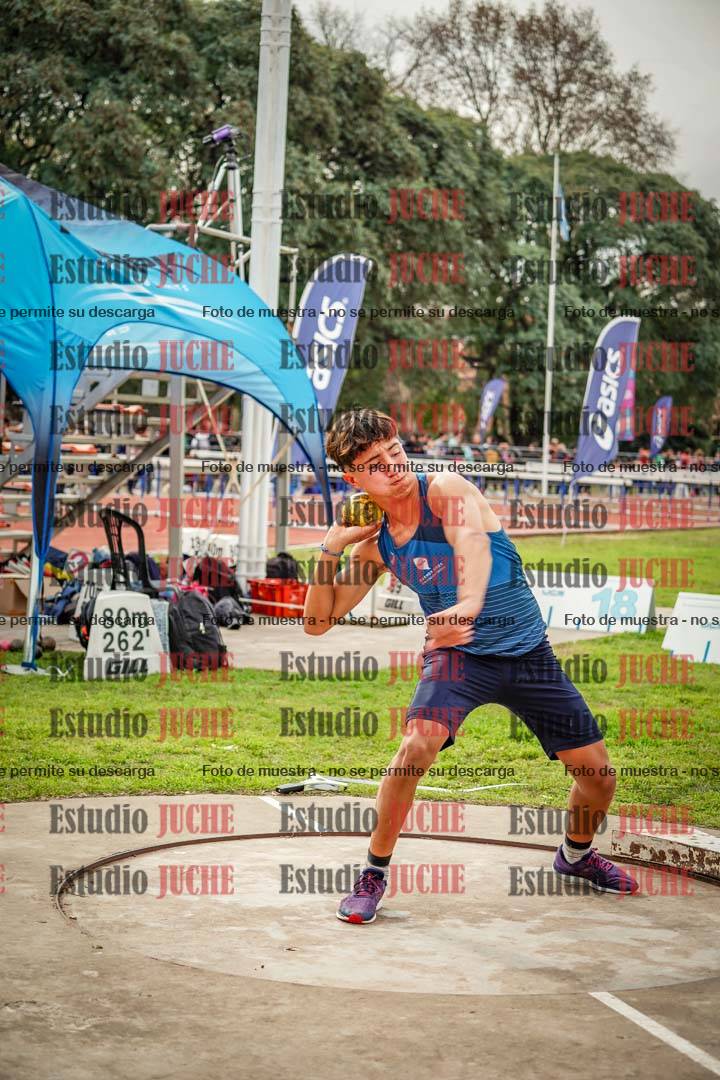 Fotos del lanzamiento de bala de varones - decatlón 3