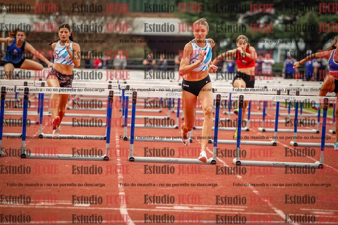 Fotos de los 100 m con vallas de mujeres - FINAL