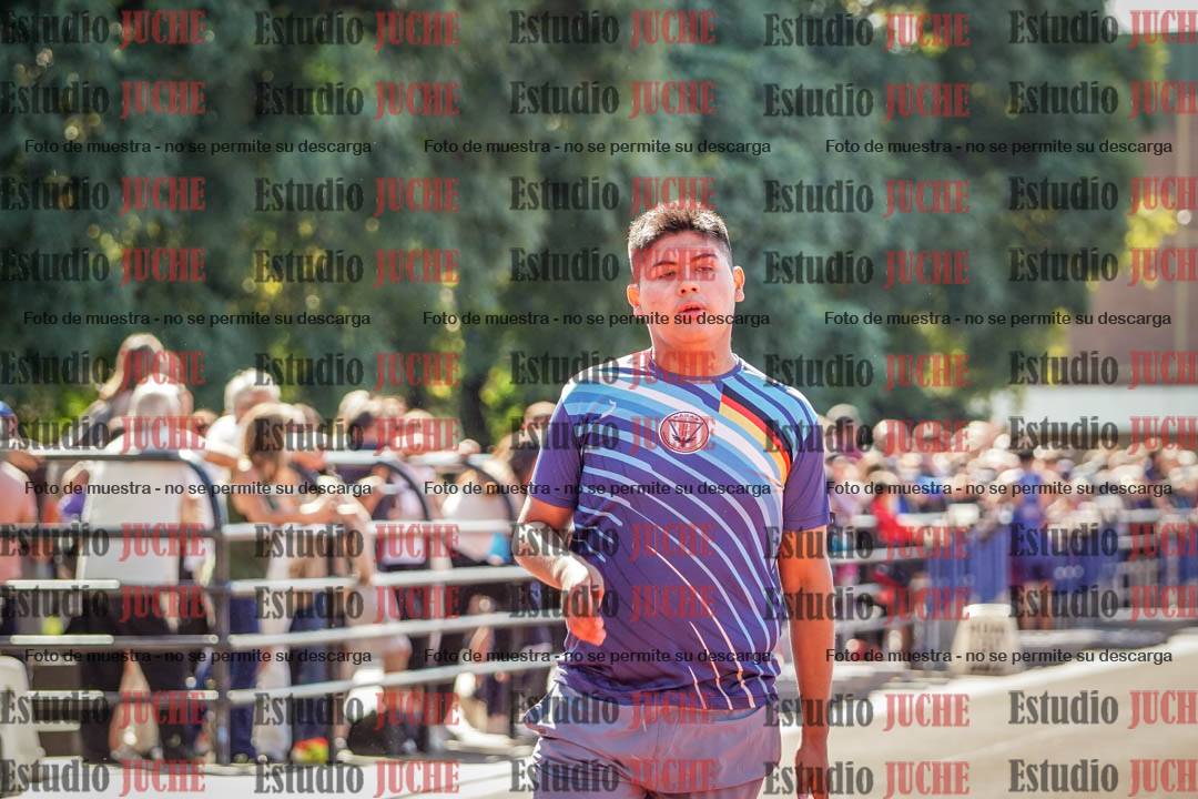 Fotos de los 100 m llanos de varones