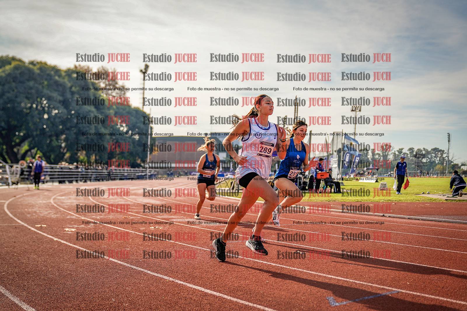 Fotos de los 800 m de mujeres - heptatlón 7