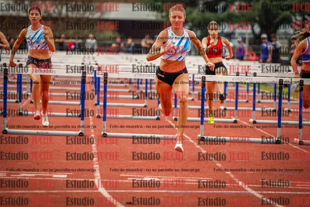 Fotos de los 100 m con vallas de mujeres - FINAL