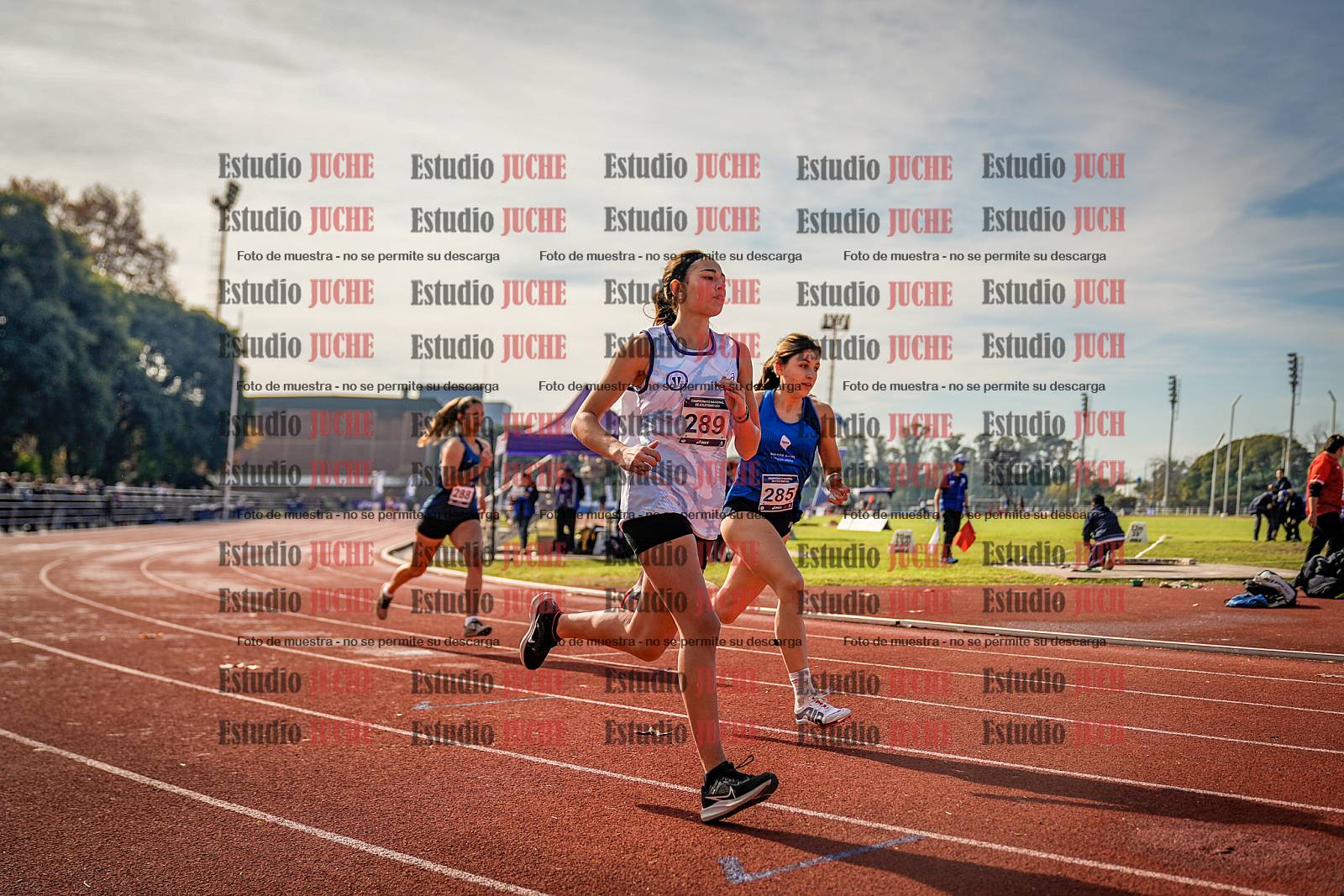 Fotos de los 800 m de mujeres - heptatlón 7