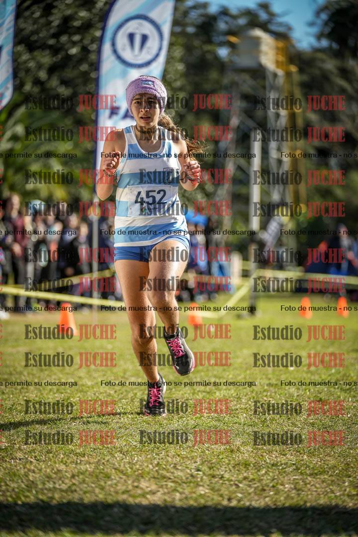 Fotos de la llegada del cross de 2000 m