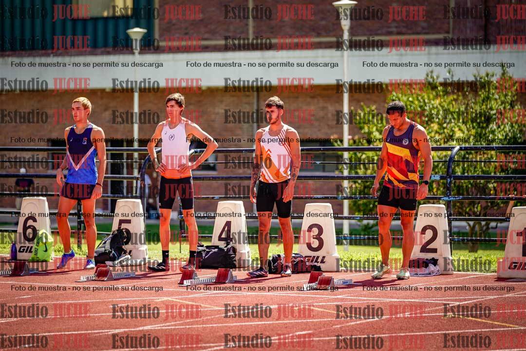 Fotos de los 110 m con vallas de varones