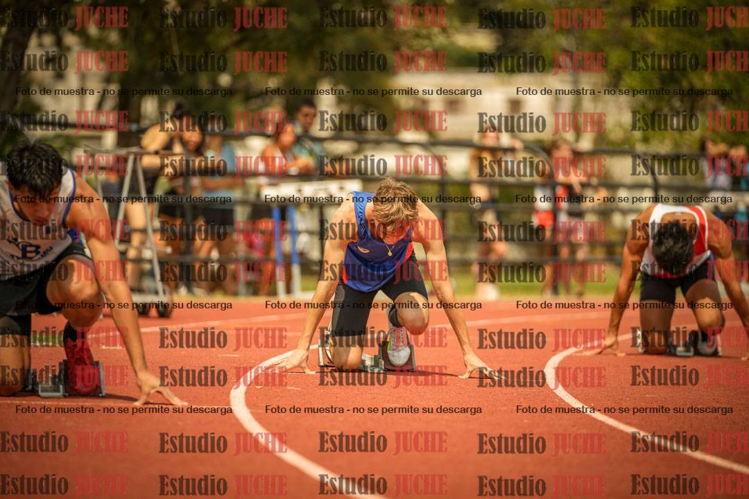 Fotos de los 200 m llanos de varones