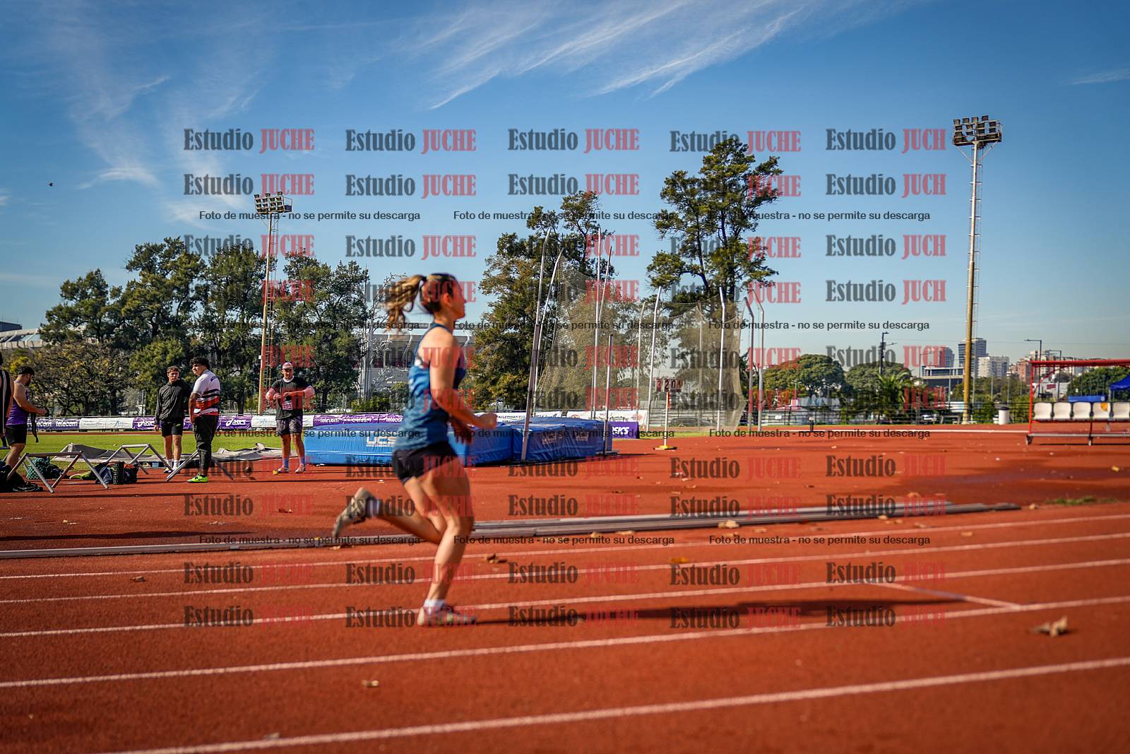 Fotos de los 800 m de mujeres - heptatlón 7