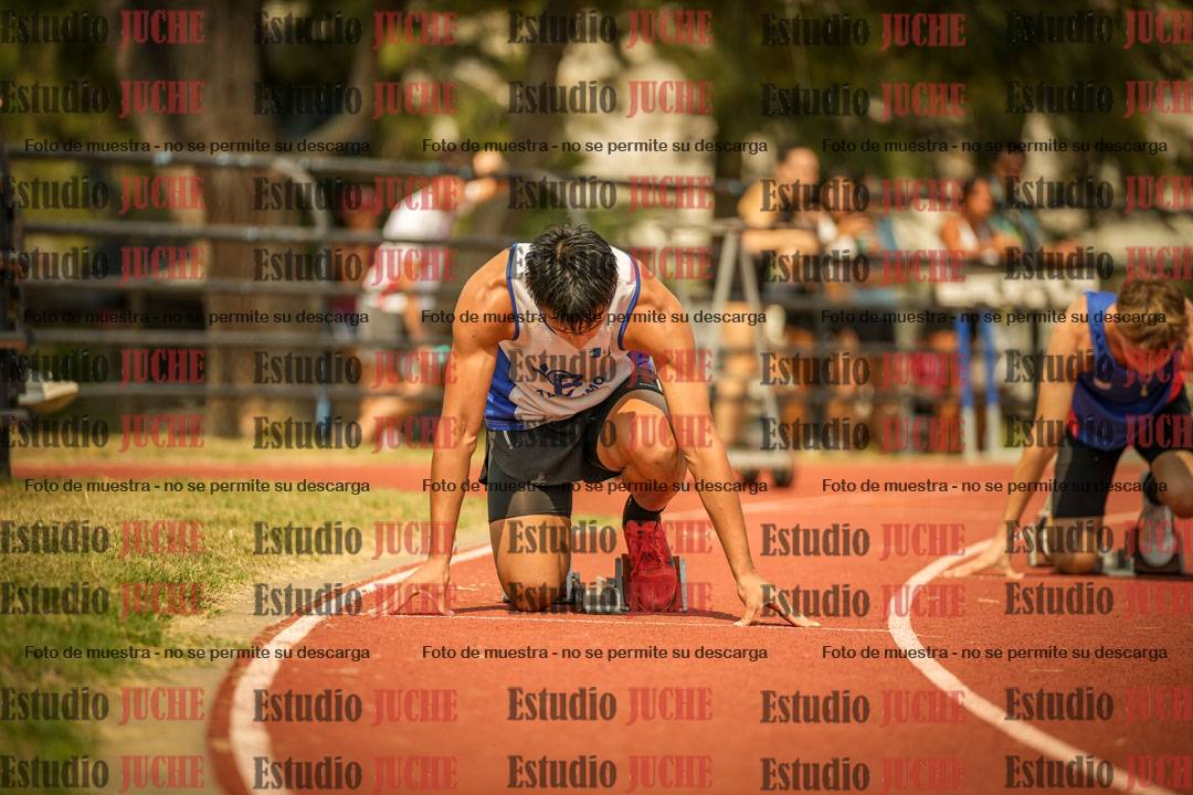 Fotos de los 200 m llanos de varones