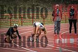 Fotos de los 100 m con vallas de mujeres