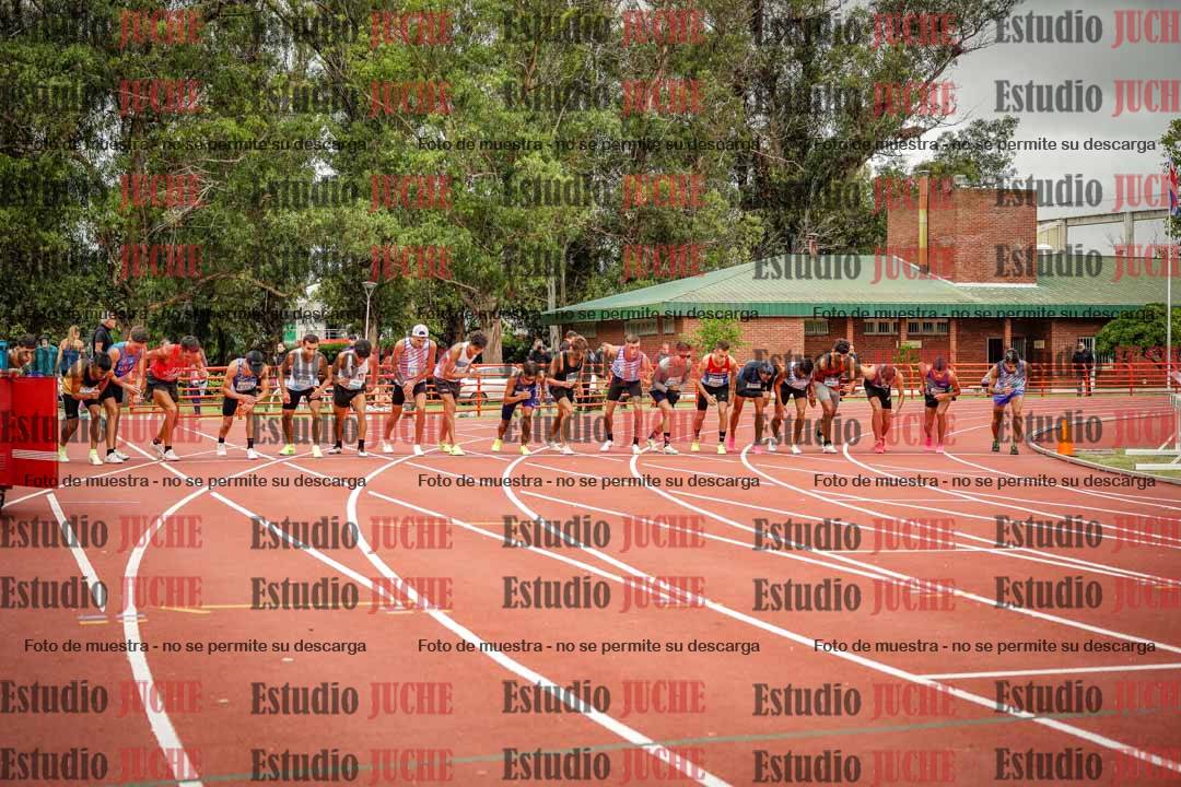 Fotos de los 1500 m llanos de varones