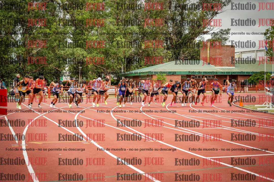 Fotos de los 1500 m llanos de varones