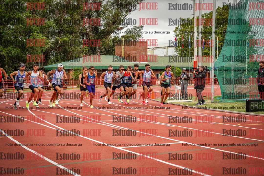 Fotos de los 1500 m llanos de varones