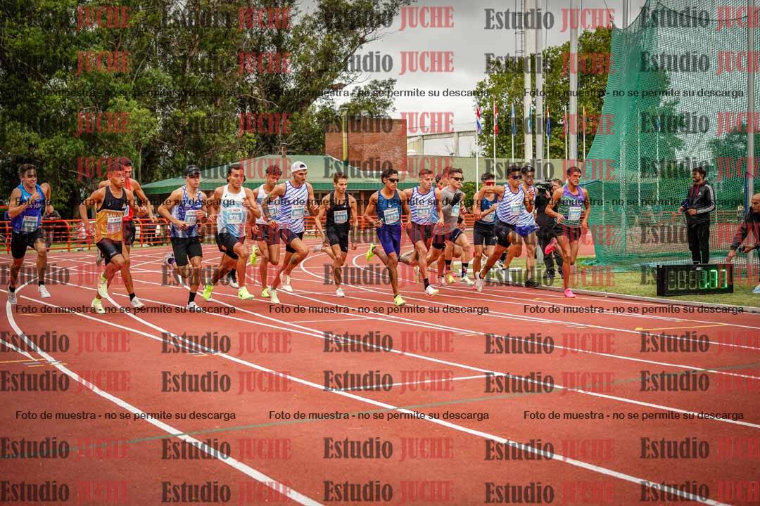 Fotos de los 1500 m llanos de varones