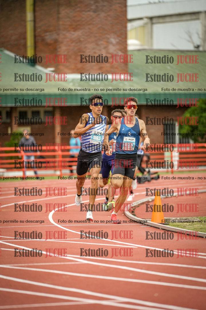 Fotos de los 1500 m llanos de varones