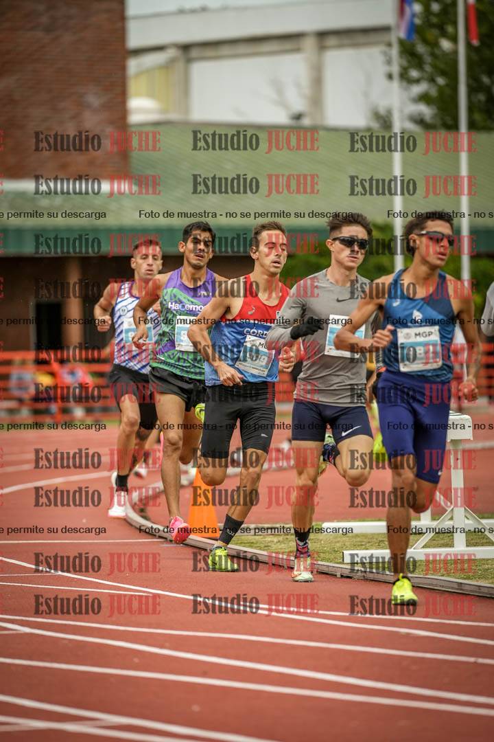 Fotos de los 1500 m llanos de varones