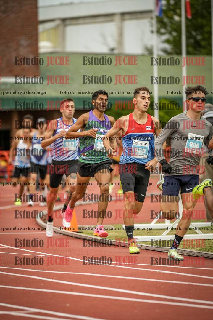 Fotos de los 1500 m llanos de varones