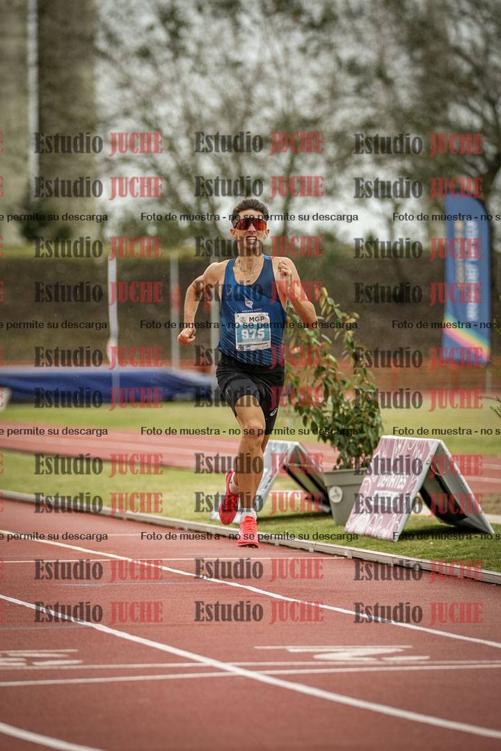 Fotos de los 1500 m llanos de varones