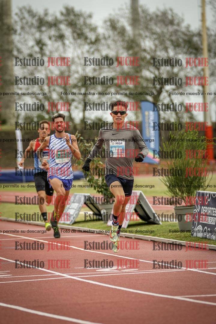 Fotos de los 1500 m llanos de varones
