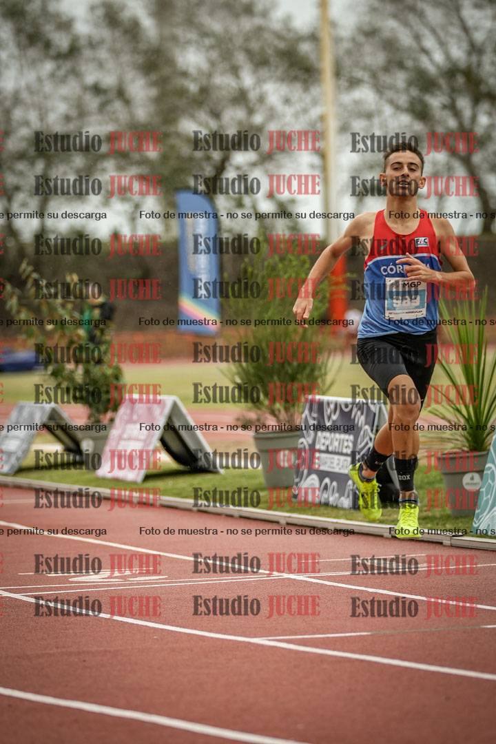 Fotos de los 1500 m llanos de varones