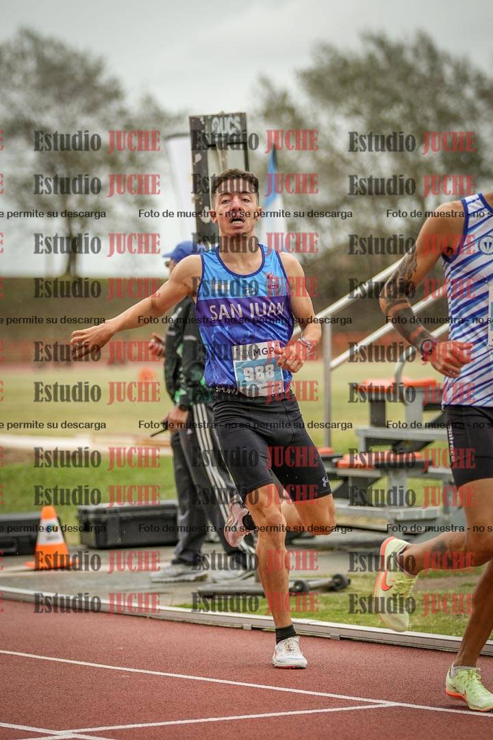 Fotos de los 1500 m llanos de varones
