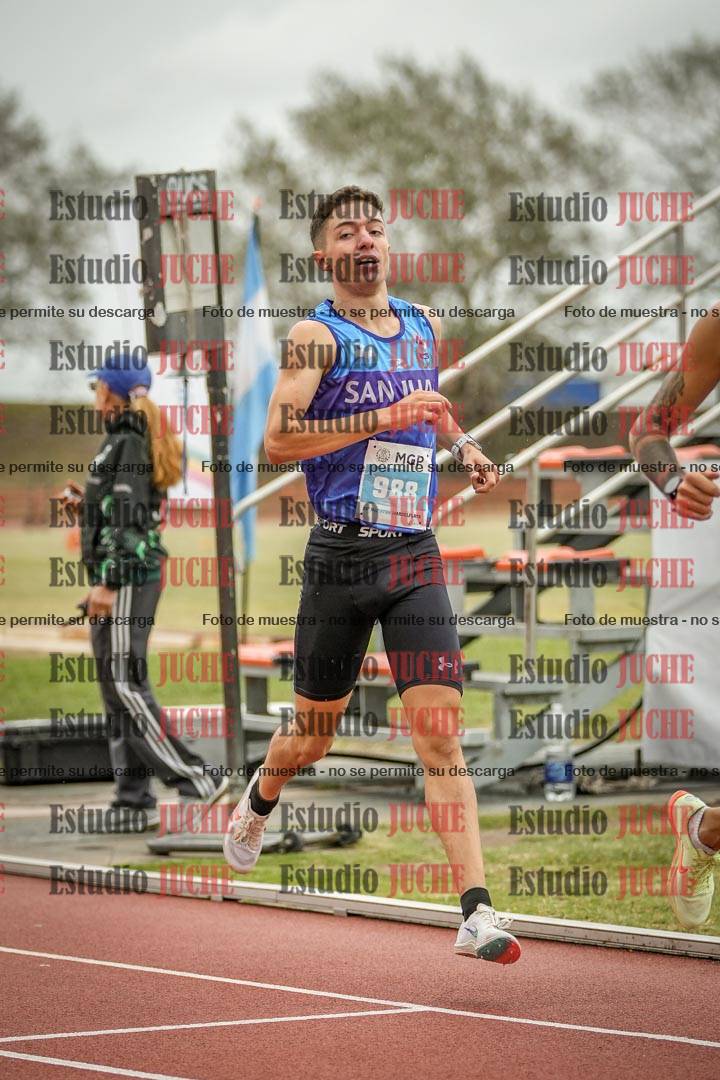Fotos de los 1500 m llanos de varones